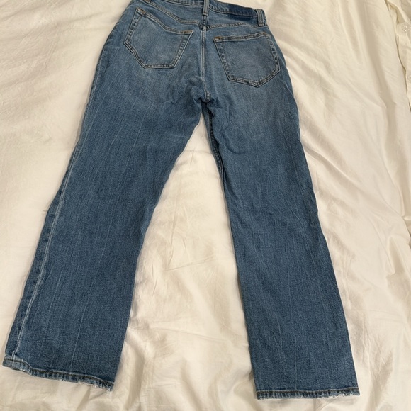 Abercrombie ankle straight ultra high rise jean in curve love style size 2/26 - Picture 4 of 6